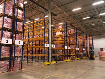 pallet racks DHL Riga 1